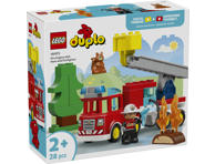 LEGO konstruktorius Ugniagesių sunkvežimis su žarna ir ugniagesiu 10473