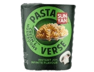 Greitai paruošiami makaronai SUN YAN PASTA VERSE, grybų sk., 55 g