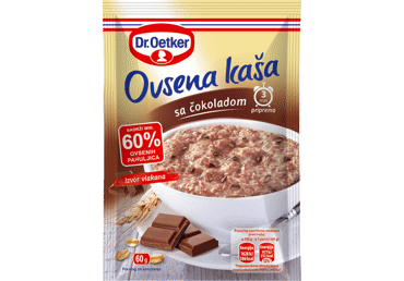 Avižinė košė su šokoladu DR. OETKER, 60 g