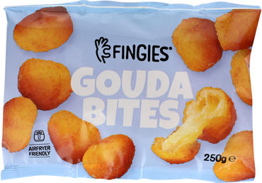 Šaldytas sūrio užkandis GOUDA BITES, 250 g