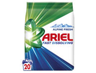 Skalbiamieji milteliai ARIEL MOUNTAIN SPRING, 20 skalb., 1,1 kg