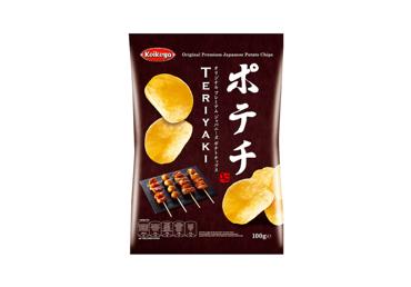 Bulvių traškučiai KOIKEYA TERIYAKI, 100 g