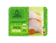 Švieži broilerių ketvirčiai, užauginta be antibiotikų, 1 kg