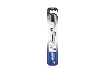 Dantų šepetėlis ORAL-B CHARCOAL ULTRA THIN 40XS, 1 vnt. Dantų šepetėlis ORAL-B CHARCOAL ULTRA THIN 40XS, 1 vnt.