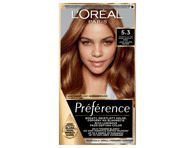 Ilgalaikiai plaukų dažai L'Oréal Paris Preference, 5.3 VIRGINIA