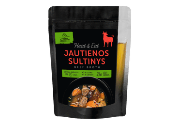 Skystas jautienos sultinys HEAT & EAT, 350 ml