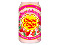Braškių skonio gaivusis gėrimas CHUPA CHUPS, 345 ml