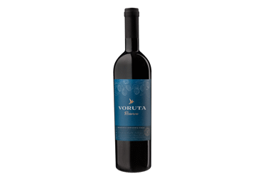 Raudonasis pusiau sausas gervuogių vynas VORUTA RESERVE, 750 ml