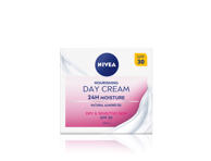 NIVEA MAITINAMASIS DIENINIS KREMAS SU SPF30 SAUSAI IR JAUTRIAI ODAI 50 ml