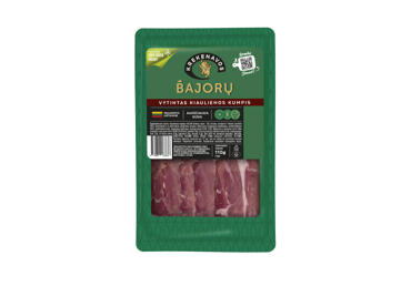 Vytintas BAJORŲ kumpis, pjaustytas griežinėliais, I r., 110 g