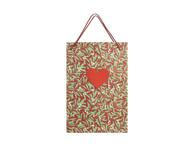 Dovanų maišelis, 23x33x11 cm, širdelė