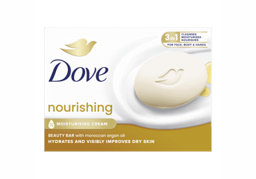 Gabalinis tualetinis muilas DOVE CREAM OIL, 90 g
