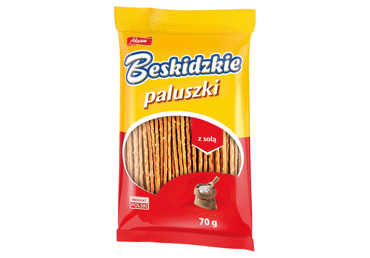 Lazdelės su druska AKSAM BESKIDZKIE, 70 g