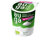 Ekologiškas natūralus jogurtas AUGA, 4,3 % rieb., 350 g