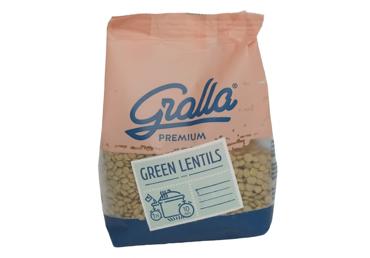 Žalieji lęšiai GRALLA, 400 g