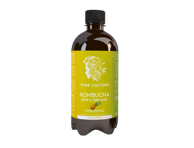 Ekologiškas ananasų skonio baltosios arbatos gėrimas KOMBUCHA, 400 ml