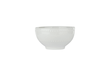 Dubenėlis AURORA White Beads, 11 cm
