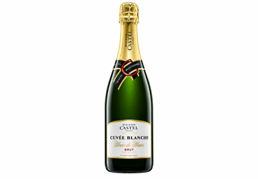 Putojantis baltasis sausas vynas MAISON CASTEL CUVEE, 750 ml