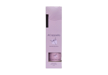 Namų kvapas su lazdelėmis ACAPPELLA RAMYBĖS BALANSUI, 110 ml