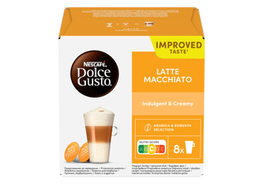 Kavos kapsulės NESCAFE DOLCE GUSTO LATTE MACCHIATO, 183.2 g