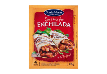 Enčiladų prieskonių mišinys SANTA MARIA, 28 g