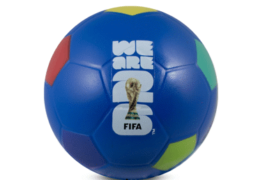 Antistresinis kamuoliukas FIFA World Cup violetinis - 1