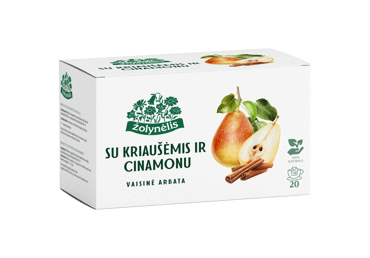 Vaisinė arbata ŽOLYNĖLIS su kriaušėmis ir cinamonu, 40 g