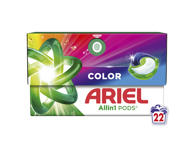 Skalbimo kapsulės ARIEL Color, 22 skalb.