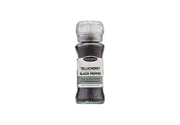 Juodieji pipirai SANTA MARIA TELLICHERRY PEPPER malūnėlyje, 70 g