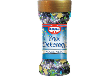 Cukrinių pabarstukų rinkinys DR.OETKER NIGHT SKY, 50 g