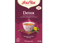 Ekologiška ajurvedinė arbata YOGI (DETOX), 17 vnt.
