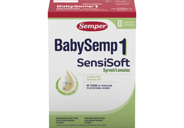 Pradinio maitinimo pieno mišinys SEMPER LEMOLAC1 (nuo gimimo), 700 g - 2