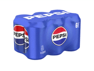 Gazuotas gėrimas PEPSI  COLA 6 vnt., 330 ml