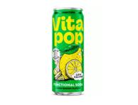 Gazuotas funkcinis gėrimas VITA POP (LEMON GINGER), 330 ml