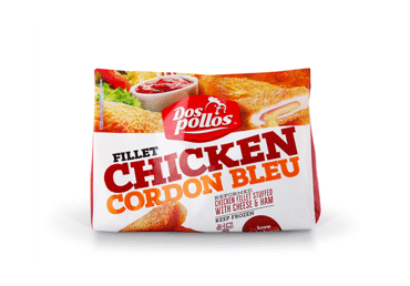 Vištienos kepsneliai CORD BLEU DOS POLLOS, 550 g Vištienos kepsneliai CORD BLEU DOS POLLOS, 550 g