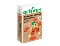 Grikių košė ACTIVUS (su vištiena), 300 g