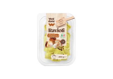 Ravioliai WELL DONE su grybais PORCINI, 200 g