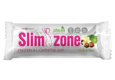 Baltyminis batonėlis MAX SPORT (SLIM ZONE),vanil., su rieš., 40 g Baltyminis batonėlis MAX SPORT (SLIM ZONE),vanil., su rieš., 40 g