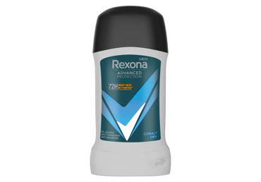 Vyriškas pieštukinis dezodorantas REXONA ADVANCED COBALT DRY, 50 ml