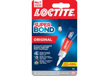 Klijai LOCTITE SUPER BOND ORGINAL, 4 g, 4 g