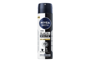 Purškiamas antiperspirantas vyrams NIVEA MEN BLACK&WHITE Epic Night, 150 ml