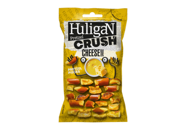 Brecelių gabaliukai HULIGAN CHEESE SAUCE, 65 g