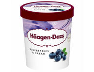 Ledai HAAGEN-DAZS, mėlynių skonio, 364 g
