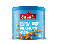 Kepinti žemės riešutai su druska ESTRELLA LIGHT SALTED, 140 g