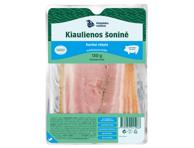 Karštai rūkyta pjaustyta KLAIPĖDOS kiaulienos šoninė, a. r., 130 g
