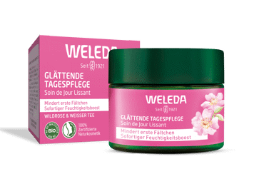 Veido kremas WELEDA WILD ROSE&WHITE TEA, 40 ml