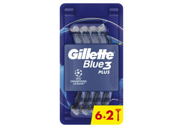 Vienkartiniai skustuvai GILLETTE BLUE 3 Plus Comfort, 6+2 vnt.