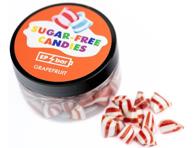 Becukriai saldainiai EPBAR, greipfrutų skonio, 60 g