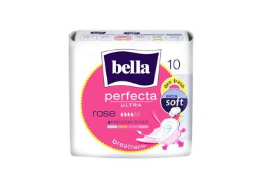 Higien. paketai BELLA PERFECTA ROSE DEO SOFTIPLAITE, 10 vnt.