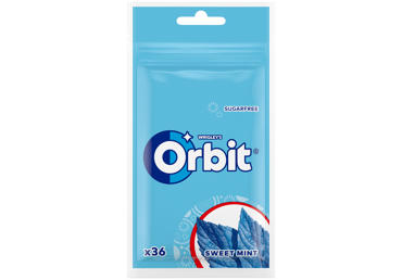 Kramtomoji guma ORBIT SWEET MINT, 50 g